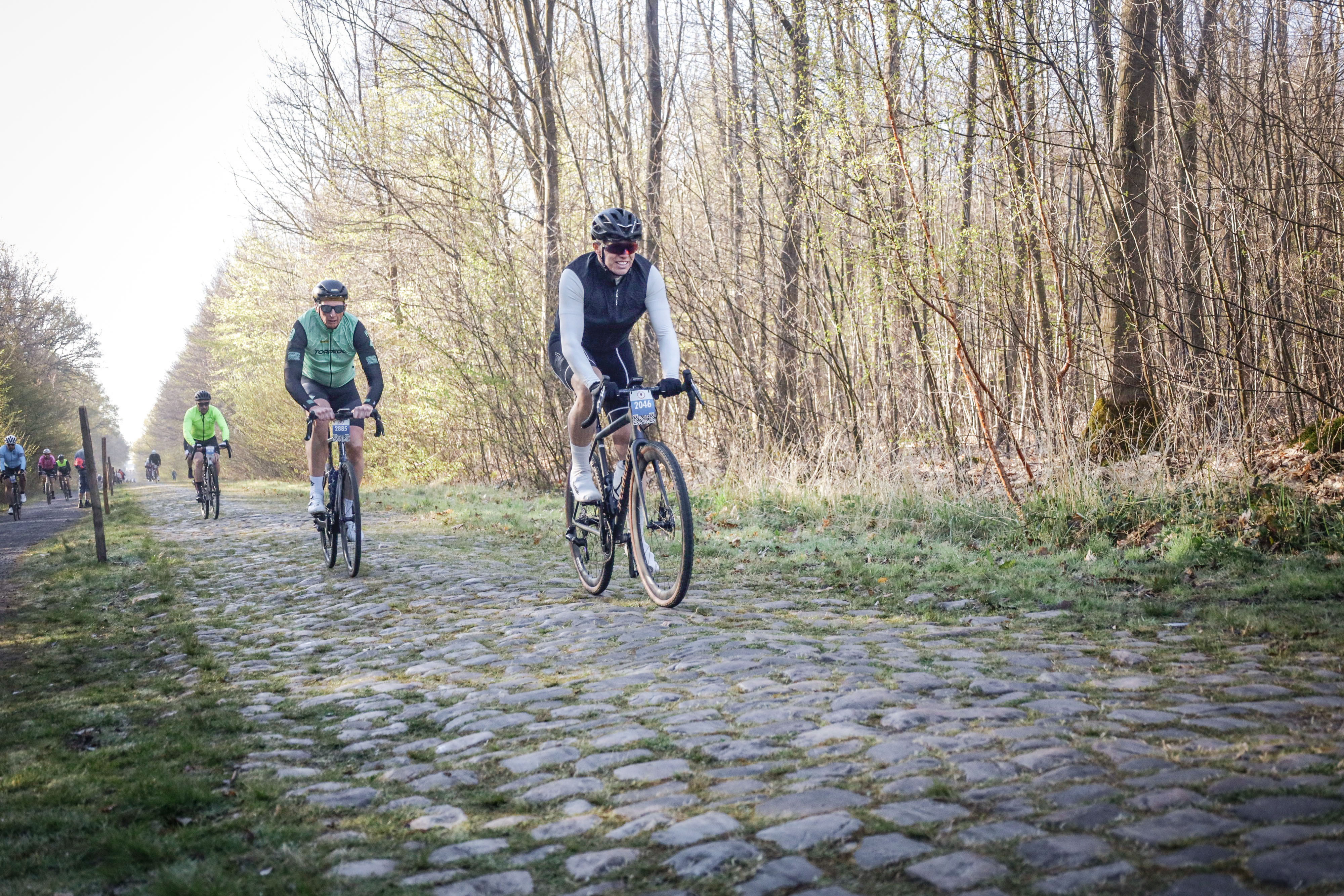 Peter Siddle on cobbles